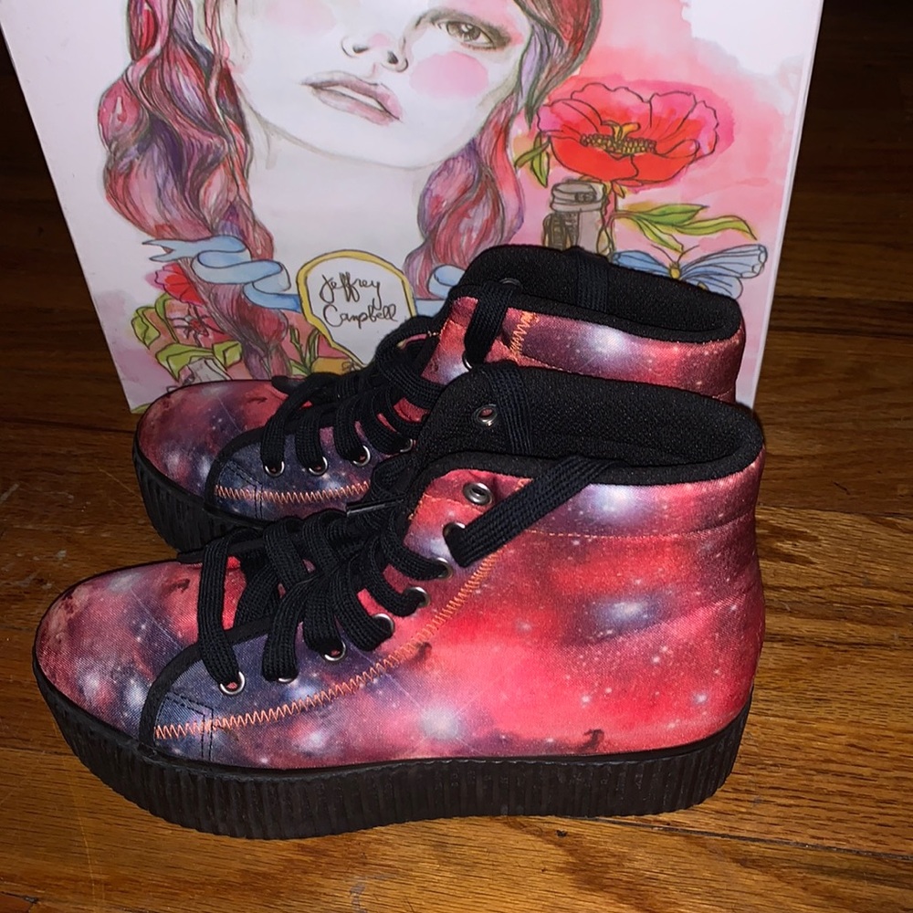 Jeffrey Campbell Platform Sneaker Size 9